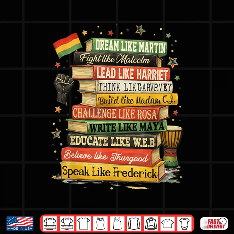 Design Black History Month Dream Like Martin African Leader Shirt