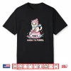 Curling Cat Born To Purrl Winter Sports Team Shirt