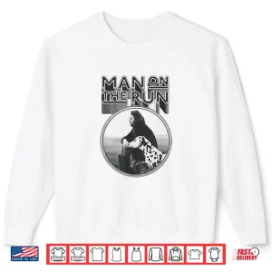 Sweatshirt Classic Musician Profile Man On The Run Artistic Shirt