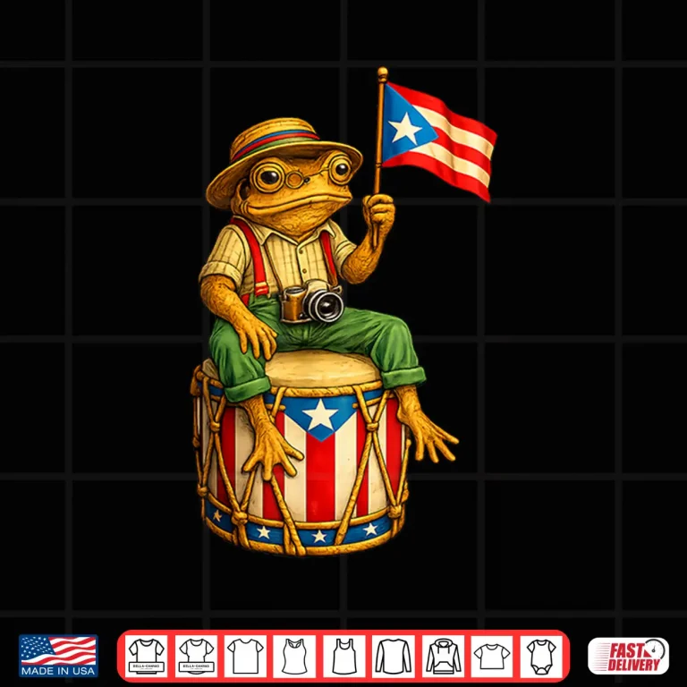 Coqui Frog Puerto Rico Boricua Hispanic Island Shirt 4 Design Coqui Frog Puerto Rico Boricua Hispanic Island Shirt