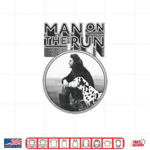 Design Classic Musician Profile Man On The Run Artistic Shirt