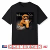 Goldendoodle Drinking Iced Coffee Animal Meme Humor Shirt