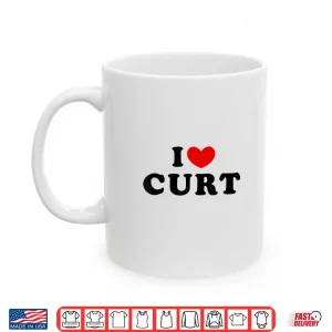 Mug I Love Curt Heart Name Personalized Shirt