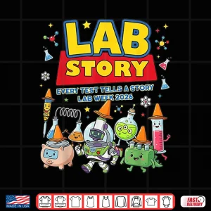 Design Lab Week 2026 Phlebotomist Medical Laboratory Professional Shirt