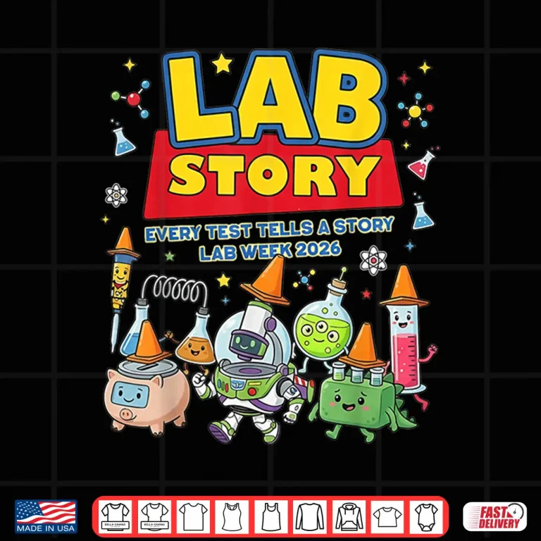Design Lab Week 2026 Phlebotomist Medical Laboratory Professional Shirt