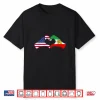 Persian American Flag Usa Persia Heritage Heart Shirt