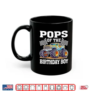 Mug Pops Of The Birthday Boy Monster Truck Birthday Shirt