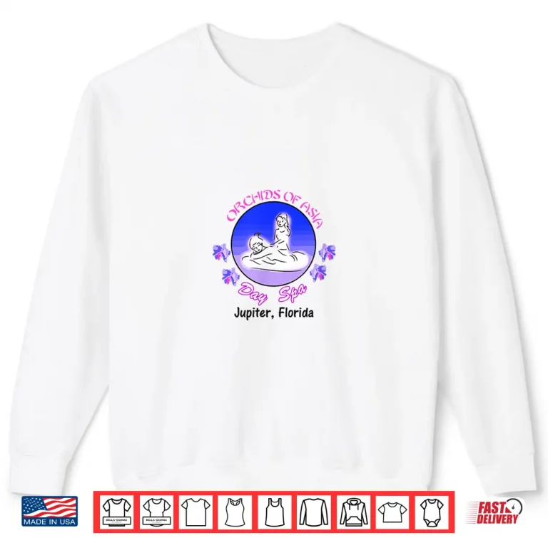 Orchids Of Asia Day Spa Wellness Logo Shirt 1 Sweatshirt Orchids Of Asia Day Spa Wellness Logo Shirt