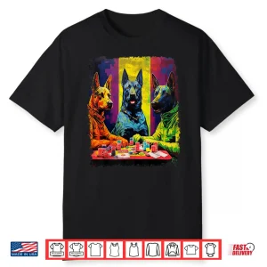 Vintage Dog Poker Player Card Game Shirt