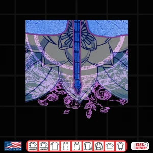 Design Vintage Dragonfly Ornate Pattern Art Nouveau Artist Shirt