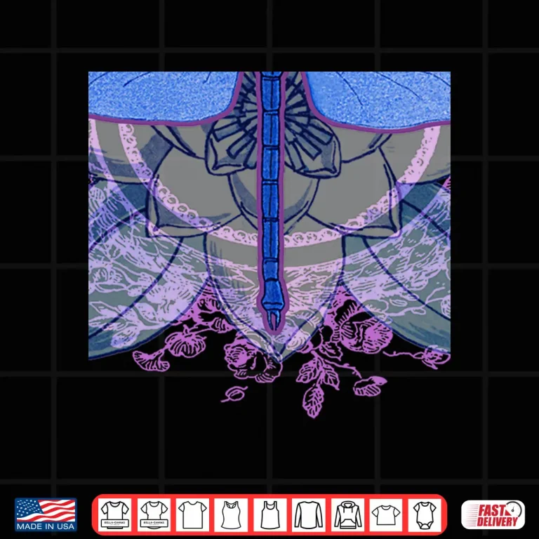 Design Vintage Dragonfly Ornate Pattern Art Nouveau Artist Shirt