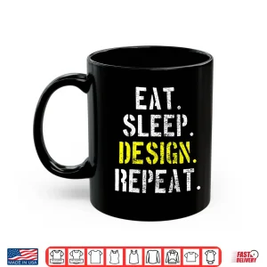 Mug Designing Graphic Designer Vintage Funny Artist Shirt 1