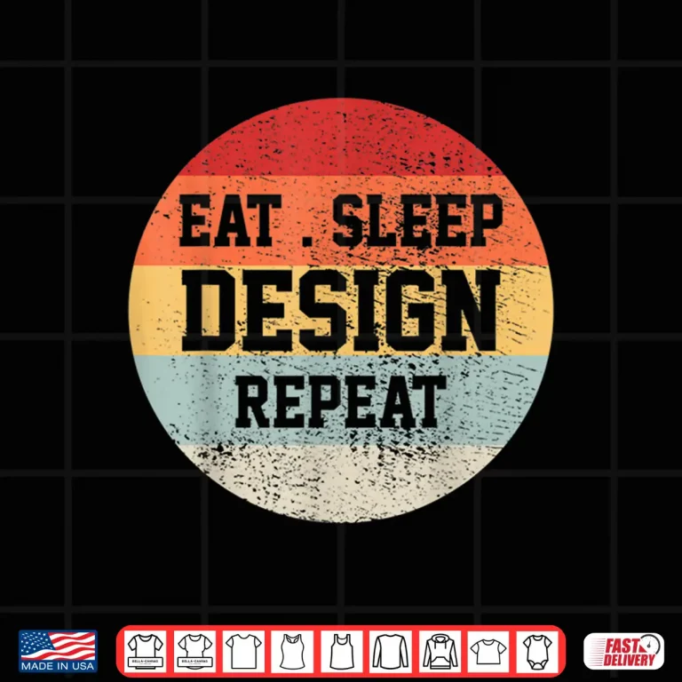 Design Designing Graphic Designer Retro Vintage Funny Artist Shirt 1