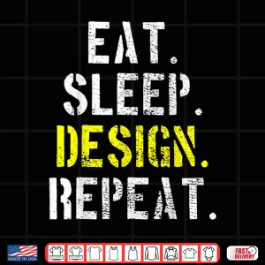 Design Designing Graphic Designer Vintage Funny Artist Shirt 1