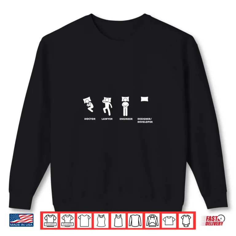 Sweatshirt Funny Graphic Designer Software Developer Tech Shirt 1