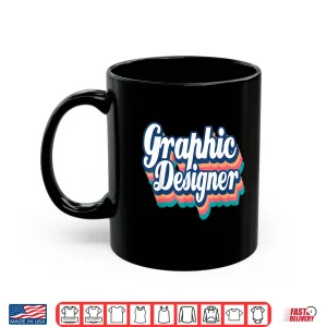 Graphic Designer Design Retro Professional Artist Shirt 3 Mug Graphic Designer Design Retro Professional Artist Shirt 1