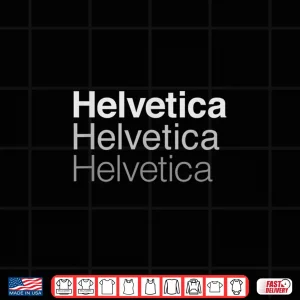 Design Nerdy Laundry Helvetica 3 Weights Graphic Designer Shirt 1