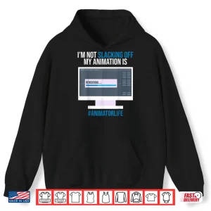Hoodie Animation Graphic Artist Designer Animator Editor Shirt