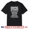 Black-T-Shirt-Graphic Design Definition Graphic Designer Professional Shirt
