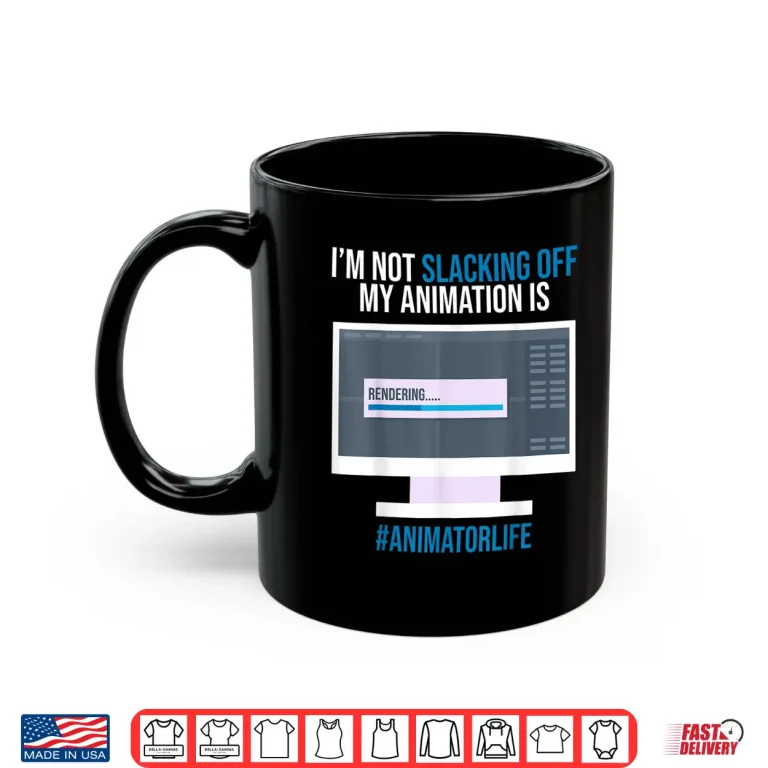 Mug Animation Graphic Artist Designer Animator Editor Shirt