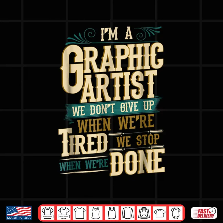 Design Graphic Artist Funny Digital Artist Graphic Designer Shirt