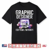 Graphic Designer So Yeah Im Busy Graphic Designer Shirt