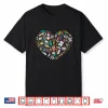 Heart Shape Art Teacher Painting Sketching Artist Shirt