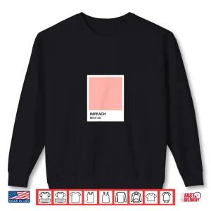 Sweatshirt Subtle Political Theme Graphic Designer Color Swatch Shirt