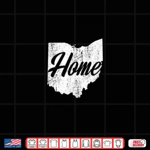 Design Ohio Home State Designer Graphic Typography Shirt