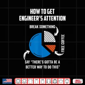 Design Engineer Electrical Mechanical Civil Computer Engineering Shirt