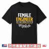 Female Engineer Definition Woman Professional Engineering Shirt