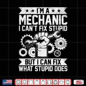Design Funny Car Mechanic Engineer Auto Mechanic Repair Shirt