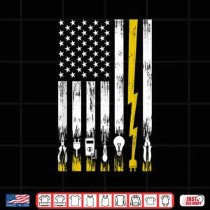 Design Funny Electrician Electrical Engineer Lineman Power Shirt