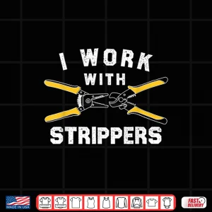 Design Funny Electrician Electronics Engineer Lineman Electrical Humor Shirt