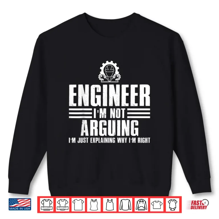 Sweatshirt Funny Engineer Mechanic Electrical Engineering Professional Shirt
