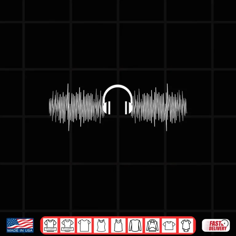 Design Sound Engineer Audio Wave Music Production Lover Shirt