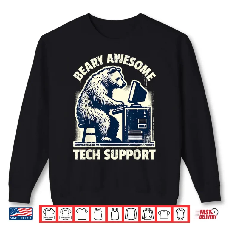 Sweatshirt Technical Support IT Tech Engineer Computer Guy Shirt