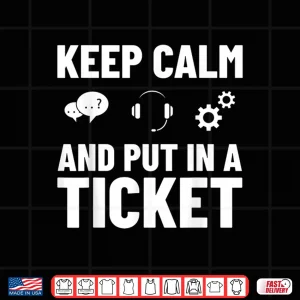 Design Tech Support IT Technical Engineer Helpdesk Shirt