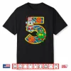 5Th Birthday Boy 5 Year Old Little Robot Robotics Engineer Shirt