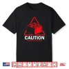 Caution Bricks On Floor Builder Big Building Blocks Shirt