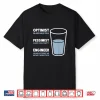 Engineer Optimist Pessimist Engineering Humor Jokes Shirt