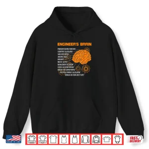 Hoodie EngineerS Brain Engineering Games Process Engineer Shirt