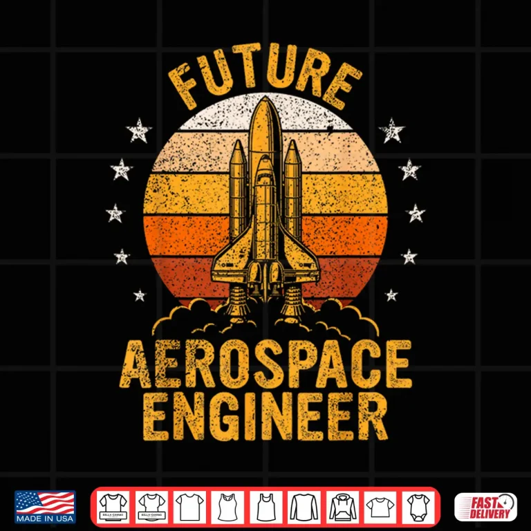 Design Future Aerospace Engineer Student Aeronautical Engineer Shirt