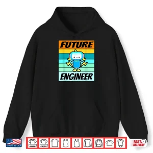 Hoodie Future Engineer Software Engineering Kids Education Shirt