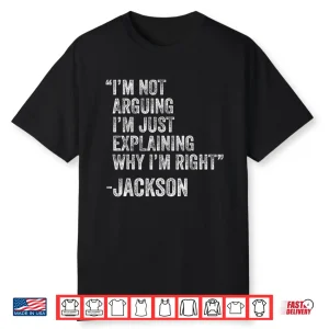 Jackson Custom Name Engineer Professional Birthday Shirt