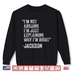 Sweatshirt Jackson Custom Name Engineer Professional Birthday Shirt