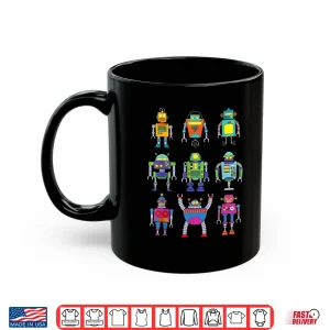 Mug Robot Art Science Robotics Engineer Kids Education Shirt