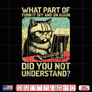 Design Tech Engineer I Turn Off And On Again Computer Guy Shirt