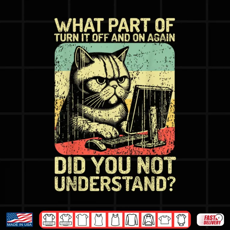 Design Tech Engineer I Turn Off And On Again Computer Guy Shirt