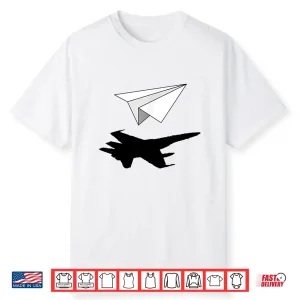 Aeronautical Engineer Paper Airplane Aviation Science Shirt